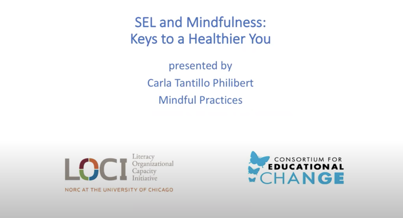 Webinar: SEL and Mindfulness are Keys to a Healthier You