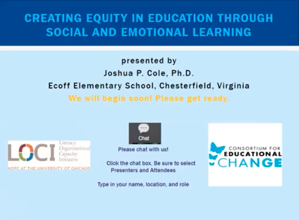 Webinar: Creating Equity and SEL in Schools