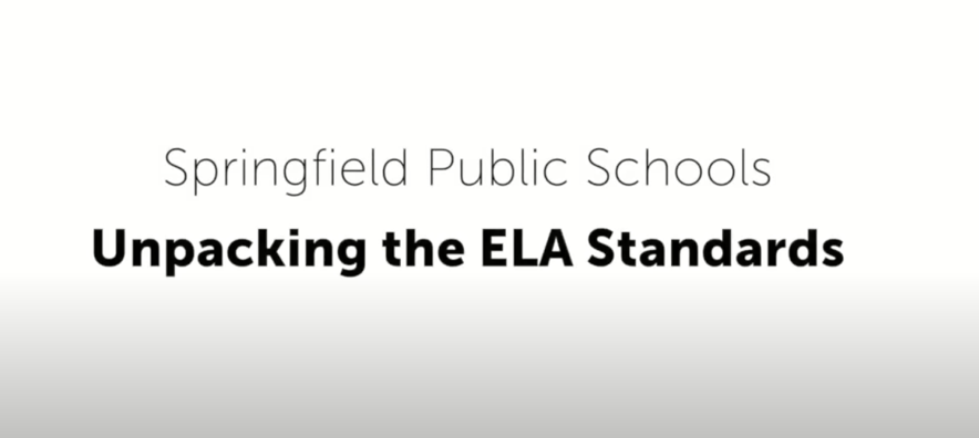 Video: Unpacking ELA Standards
