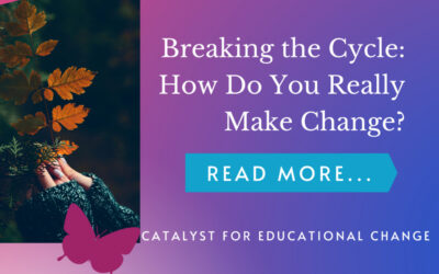 Breaking the Cycle: How do you really make change?